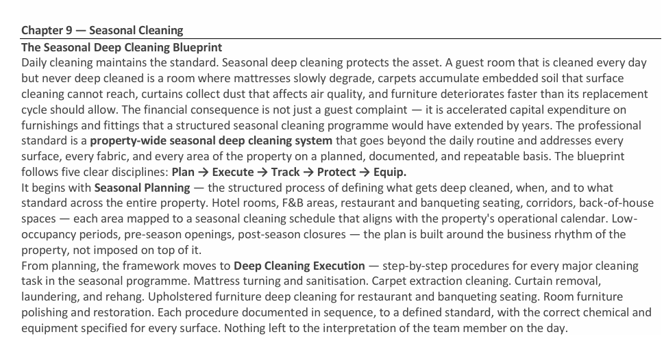 29. Hotel Housekeeping Management — Operational Systems eBook
