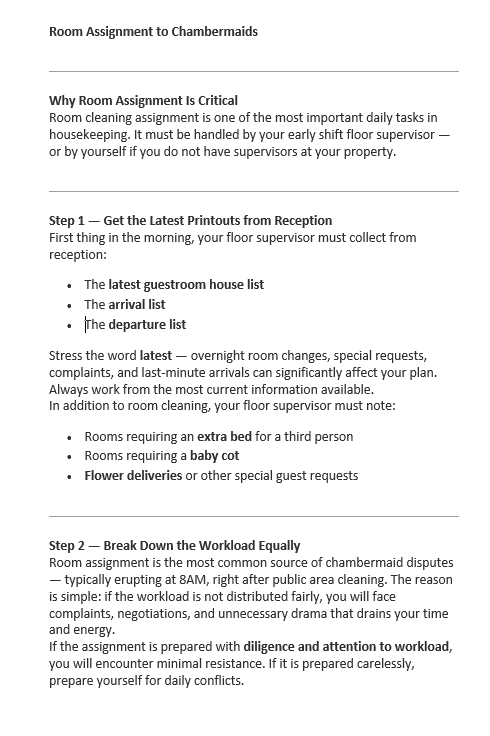 07. Allocating Tasks to Your Personnel