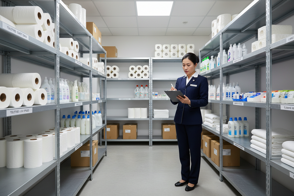 04. Housekeeping Stock Inventory Template – Guest, Paper & Cleaning Supplies