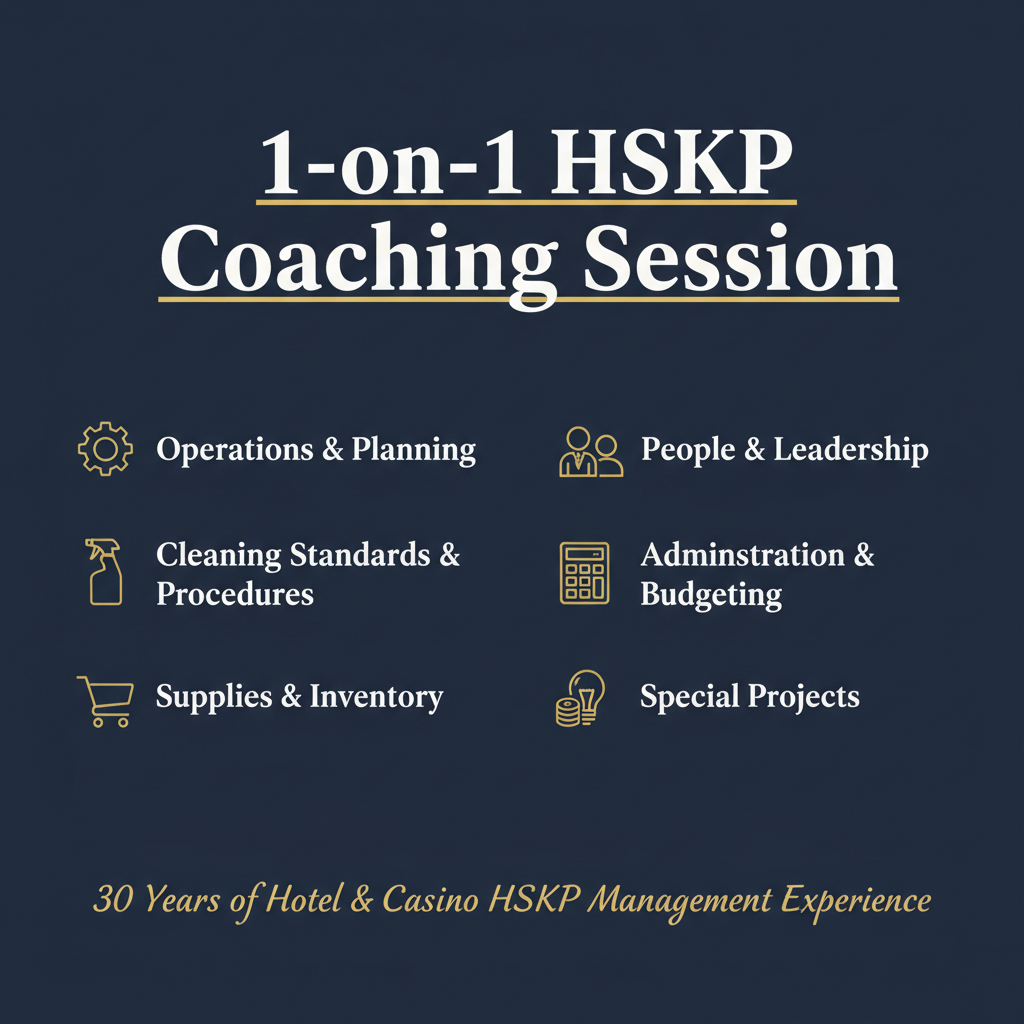 HSKP Coaching Topics