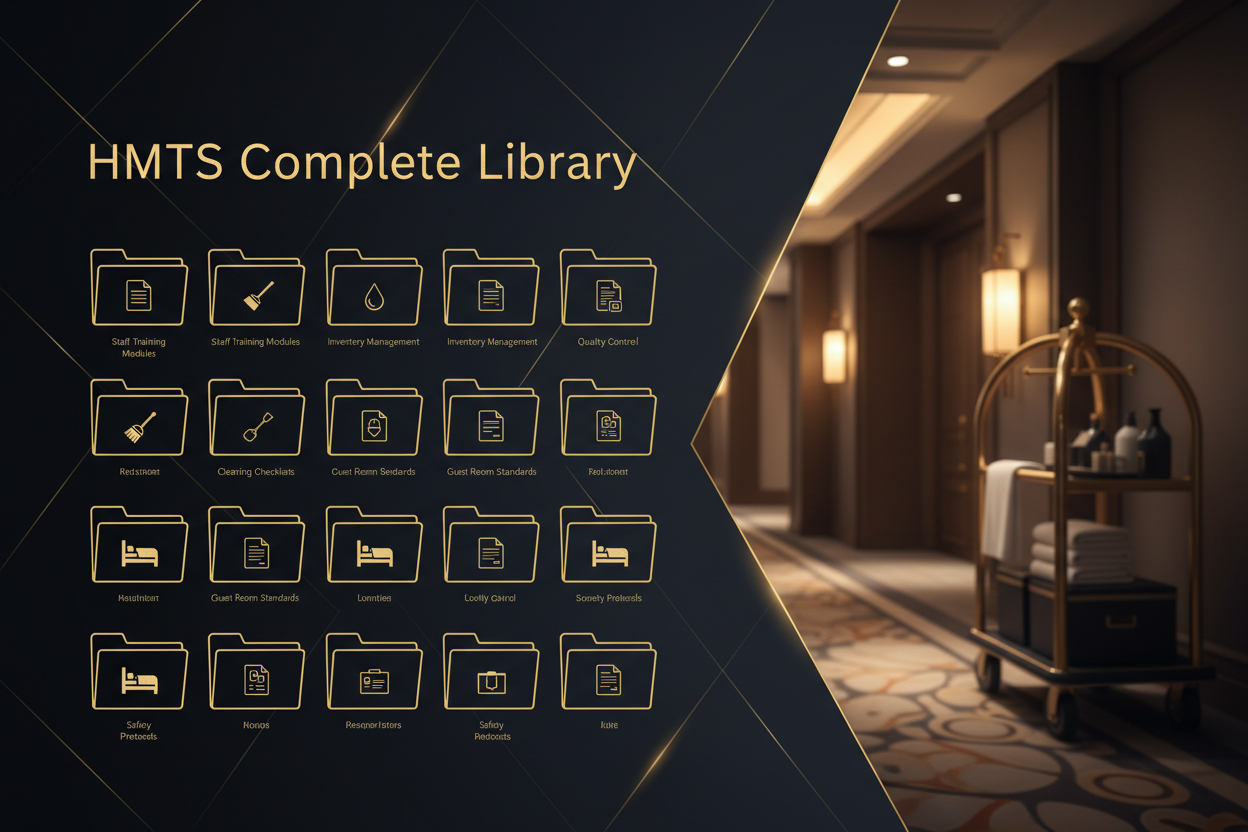 HMTS Complete Library — 21 Professional Housekeeping Management Tools